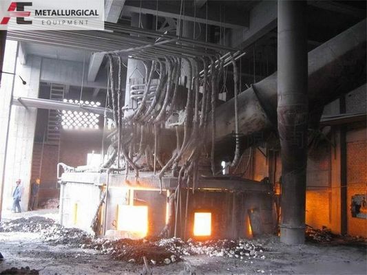kualitas  33000kVA Calcium Carbide Furnace Submerged Arc Furnace For Ferro Alloy Production pabrik