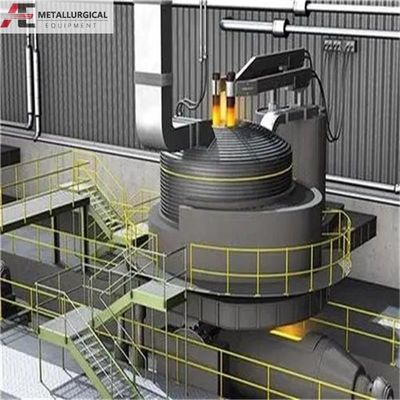 kualitas  Electric Arc Furnace EAF for Steel Melting 10T-150T Made in Manufacturing Plant pabrik