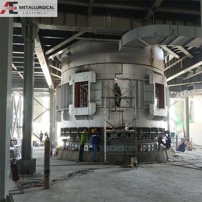 6300KVA-33000KVA SAF Furnace Untuk Produksi Silikon Logam Dan Ferrochrome