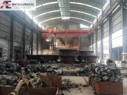Brown Fused Alumina Melting Furnace 10000KVA Corundum Furnace 380V