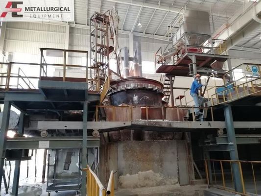 Brown Fused Alumina Melting Furnace 10000KVA Corundum Furnace 380V