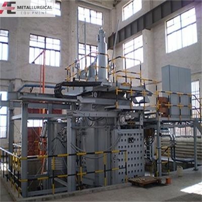 PLC Control Industrial Vacuum Melting Furnace 100kg-500kg Tegangan 380V