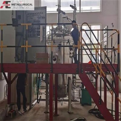 Vertikal Vacuum Induction Melting Furnace Untuk Platinum Steel Iron Gr Cooper Gold