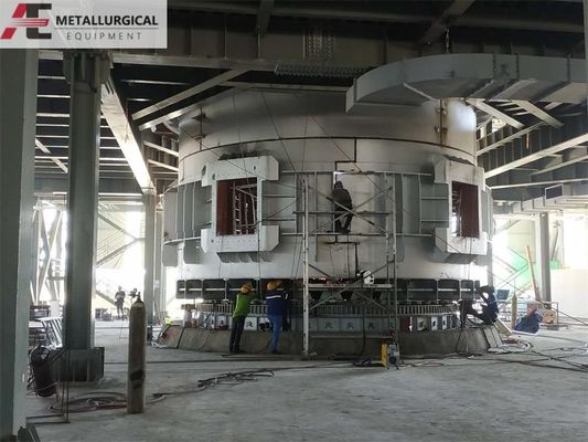 Tungku Peleburan Silikon Industri 6300kva-68000kva Tungku Ferroalloy Listrik