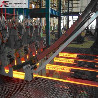Mesin Casting Kontinuous CCM Pabrik Tipe vertikal Steel Billet Casting Machine CCM dengan Flexible dan kaku Dummy Bar