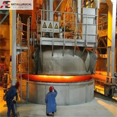 (VD/VOD) Tungku dekarburisasi oksigen vakum 50 Ton 100 Ton 150 Ton Tungku VD/VOD untuk pembuatan bagian pemotong pabrik Tungku pemurnian kompetitif