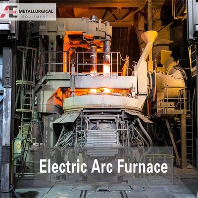 Electric Arc Furnace EAF untuk peleburan baja 10T-150T Dibuat di pabrik manufaktur