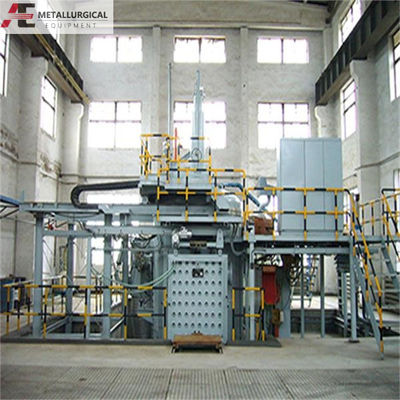 100 Kg-500 Kg Tungku Induksi Tungku VIM Frekuensi Menengah Struktur vertikal
