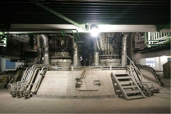 Metal Silicon Industrial Smelting Furnace Pemanas Logam Silikon Berkualitas Tinggi 12500KVA-33000KVA