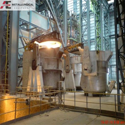 Tungku oksigen dasar Tungku busur listrik untuk industri metalurgi Peralatan metalurgi profesional