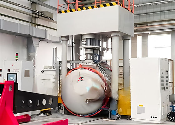 Laboratorium Vakuum Hot Press Furnace untuk Sintering Professional Metal Powder