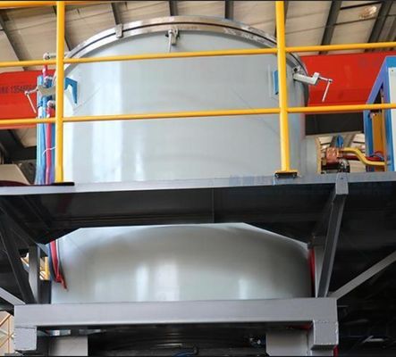 Oven Deposisi Uap Vakum 2600C Oven Pemanasan Induksi Suhu Tinggi