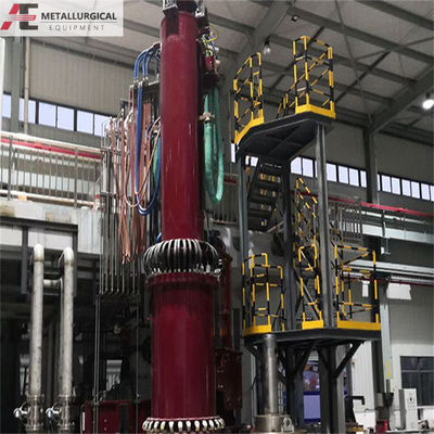 Desain Konduktif Koaksial Akuum Arc Remelting Furnace VAR / RVAR Sistem Pendinginan Helium Baru Untuk Crucible